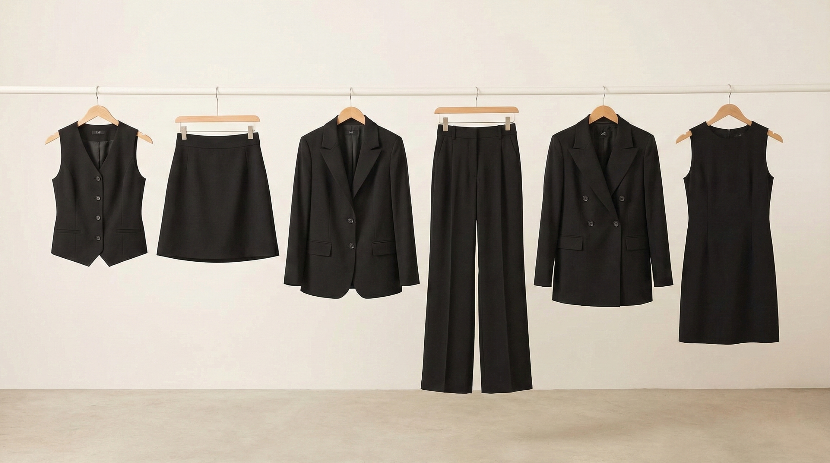 15 stylizacji z damskiej kapsułowej garderoby