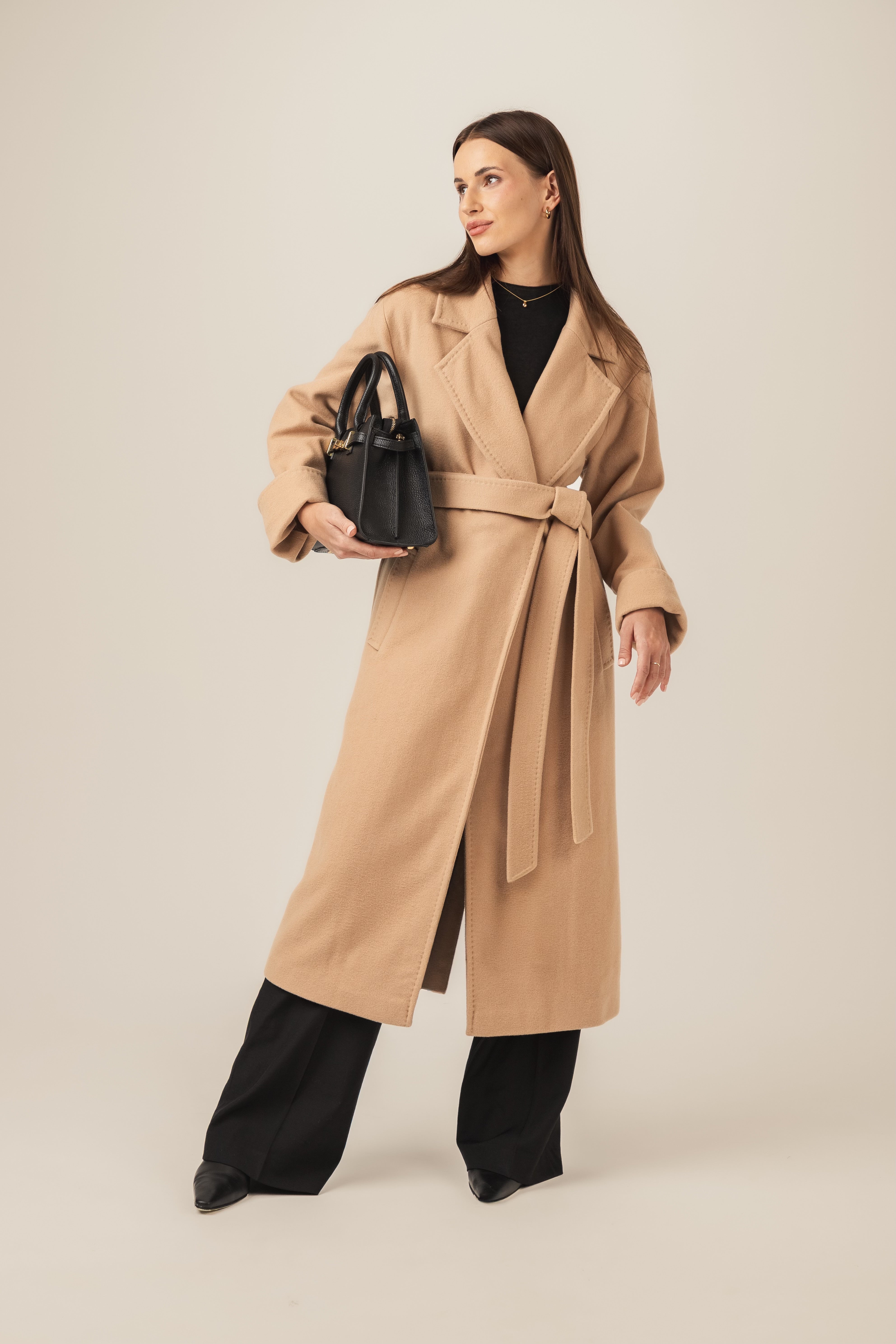 Skórzana torebka do ręki i na ramię ALESSIA