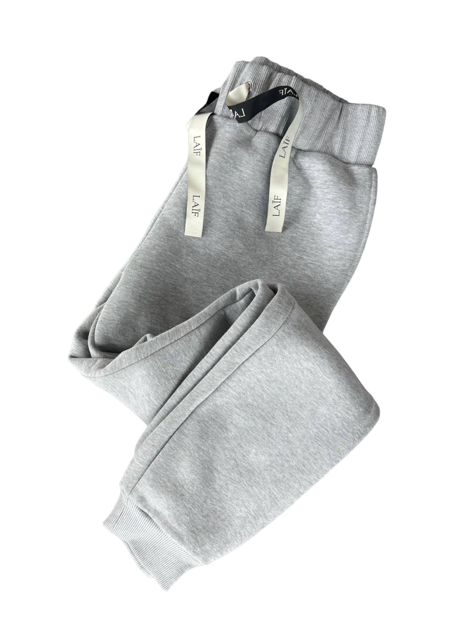 Szare spodnie dresowe damskie premium dla wysokich