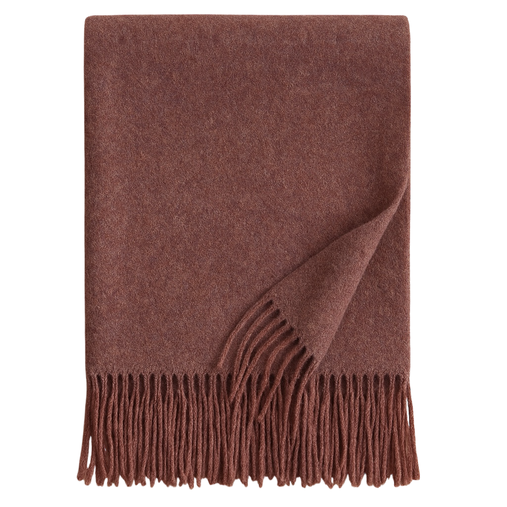 Szal Merino Cas - wełna merino i kaszmir - różne kolory, 70x200 cm