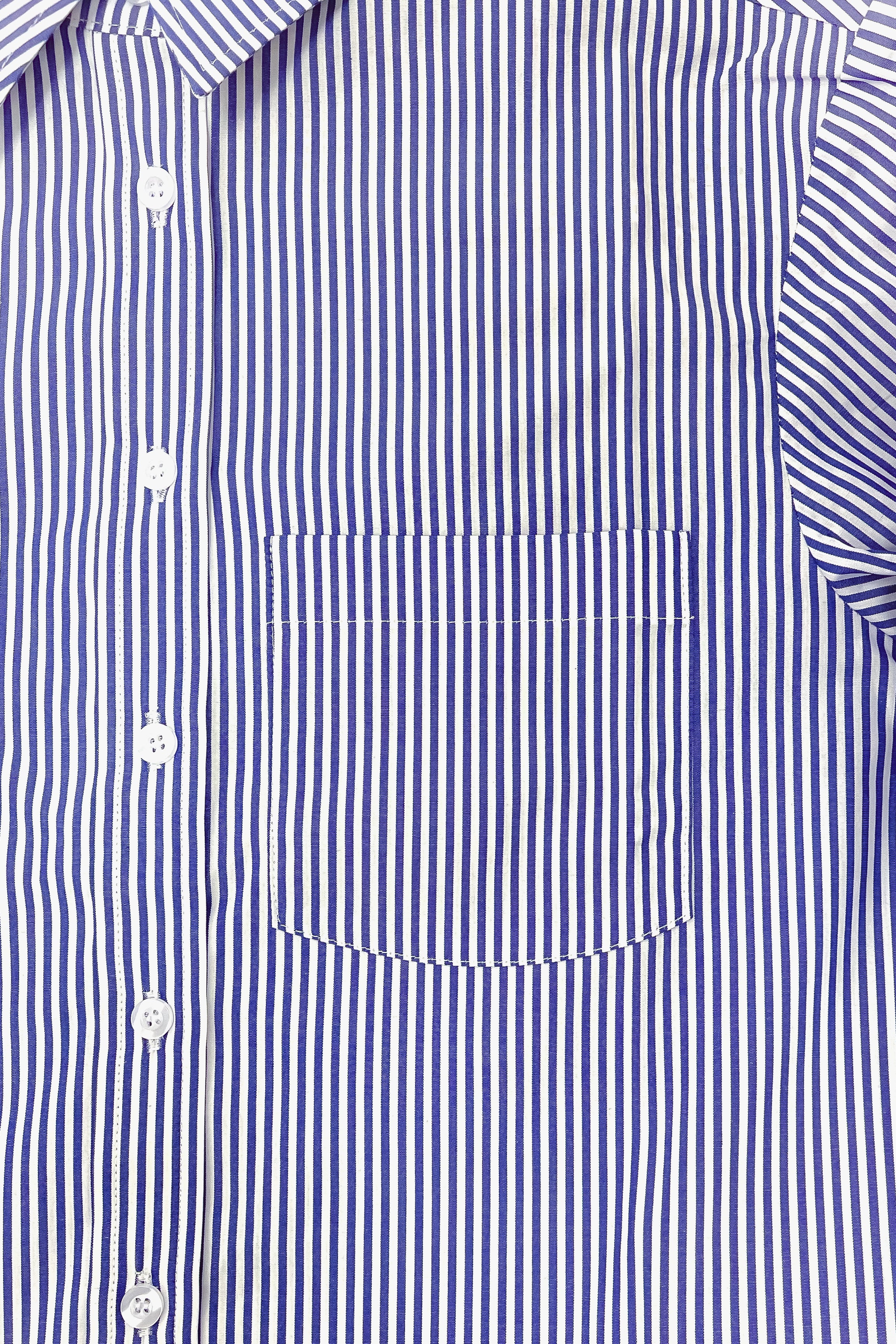 Damska koszula w błękitne paski RIVIERA