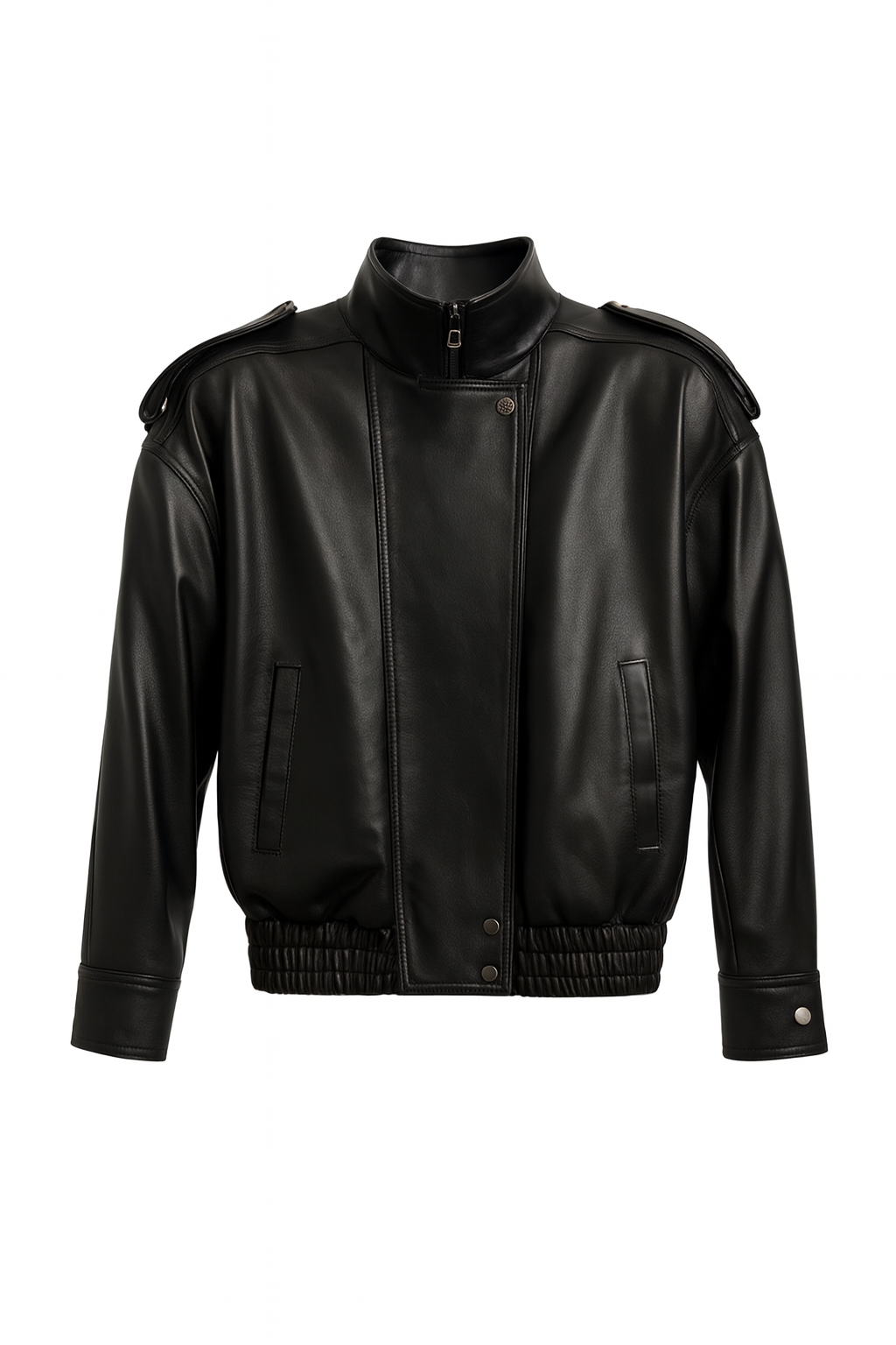 Kurtka w stylu lat 90. CINDY - 100% skóra owcza