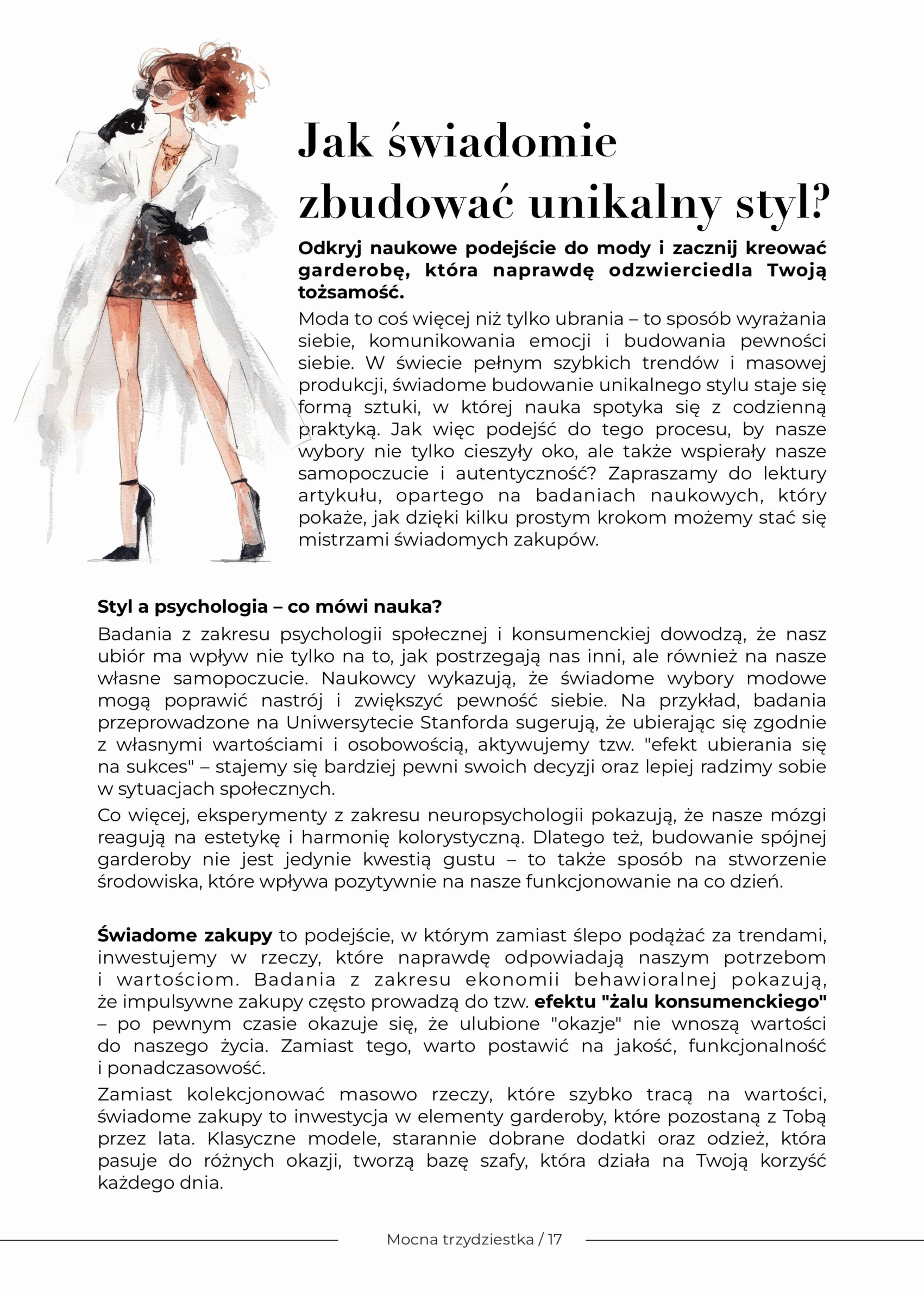 E-BOOK: Mocna trzydziestka - Trzydzieści rzeczy, które odmienią Twój styl i pomogą stworzyć idealną szafę