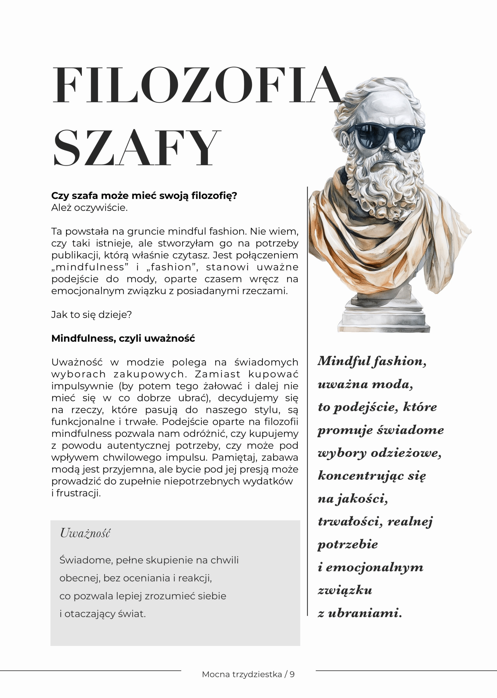 E-BOOK: Mocna trzydziestka - Trzydzieści rzeczy, które odmienią Twój styl i pomogą stworzyć idealną szafę