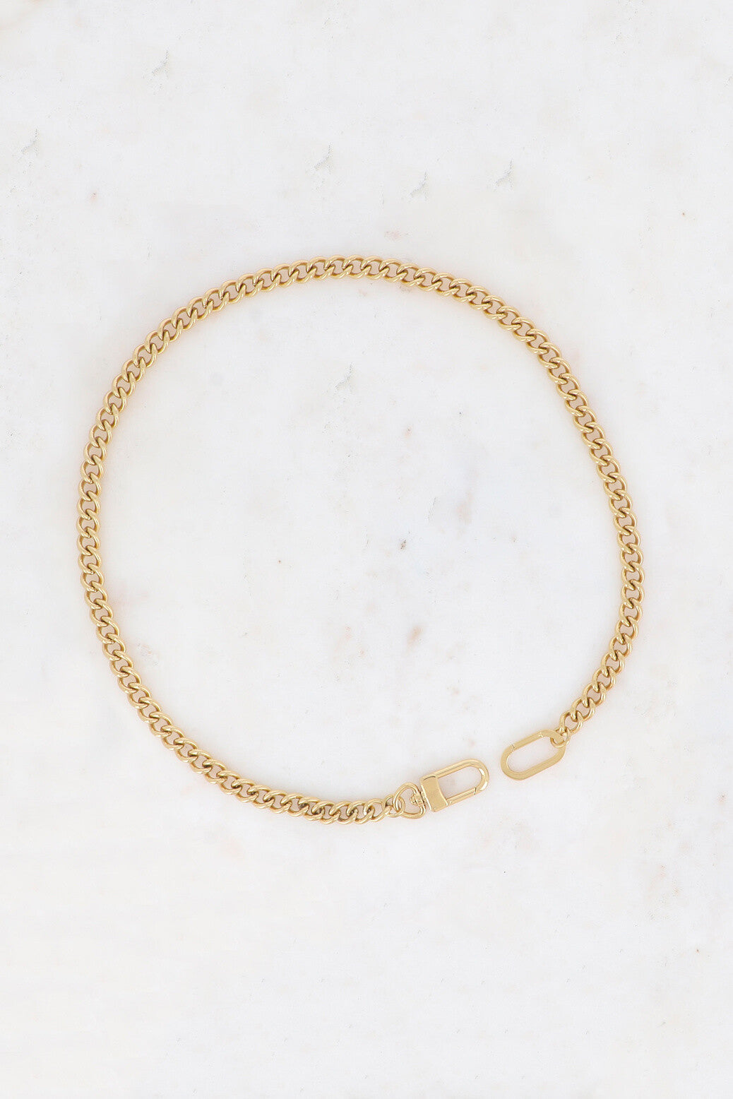 Naszyjnik unisex Rebel – masywny naszyjnik z zapięciem push-clasp