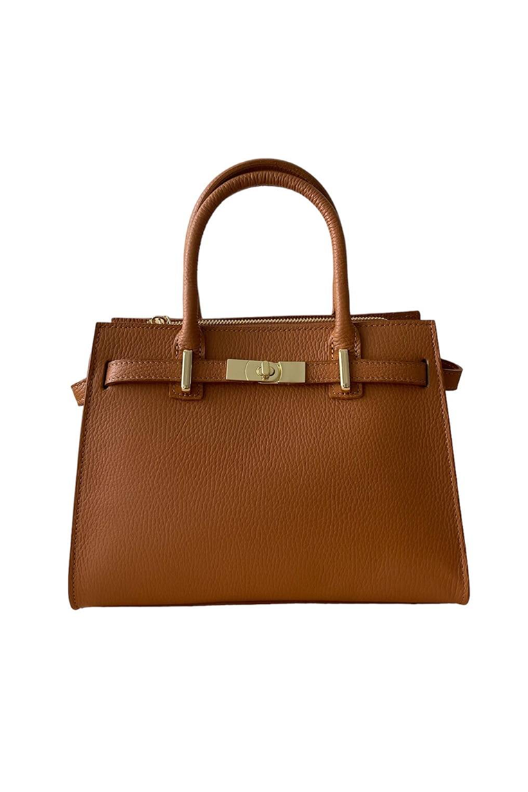 Skórzana torebka do ręki i na ramię ALESSIA