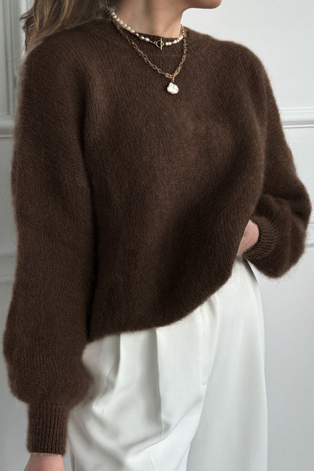 Bardzo puszysty sweter z moheru Sky