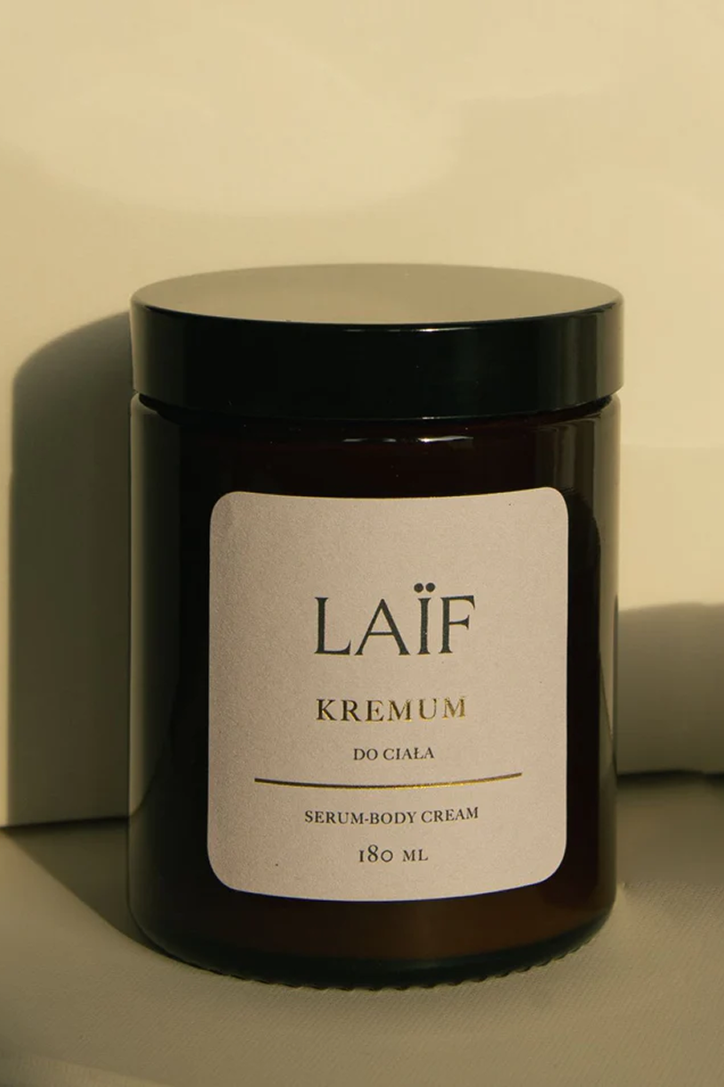 Kremum z olejem konopnym, kremowe serum do ciała - LAIF