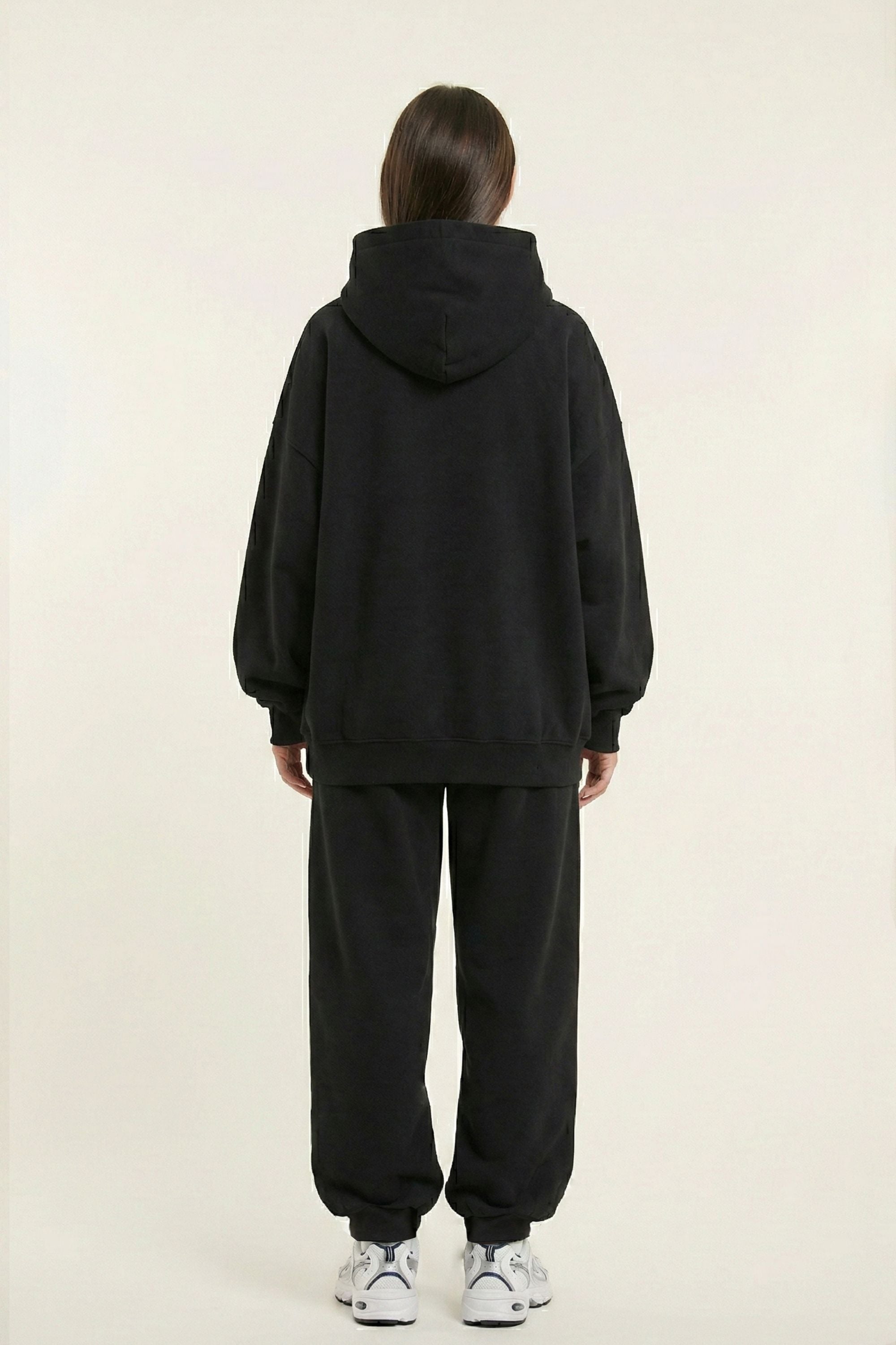 Soft Pants - czarne spodnie dresowe premium z wykończeniem anty-piling