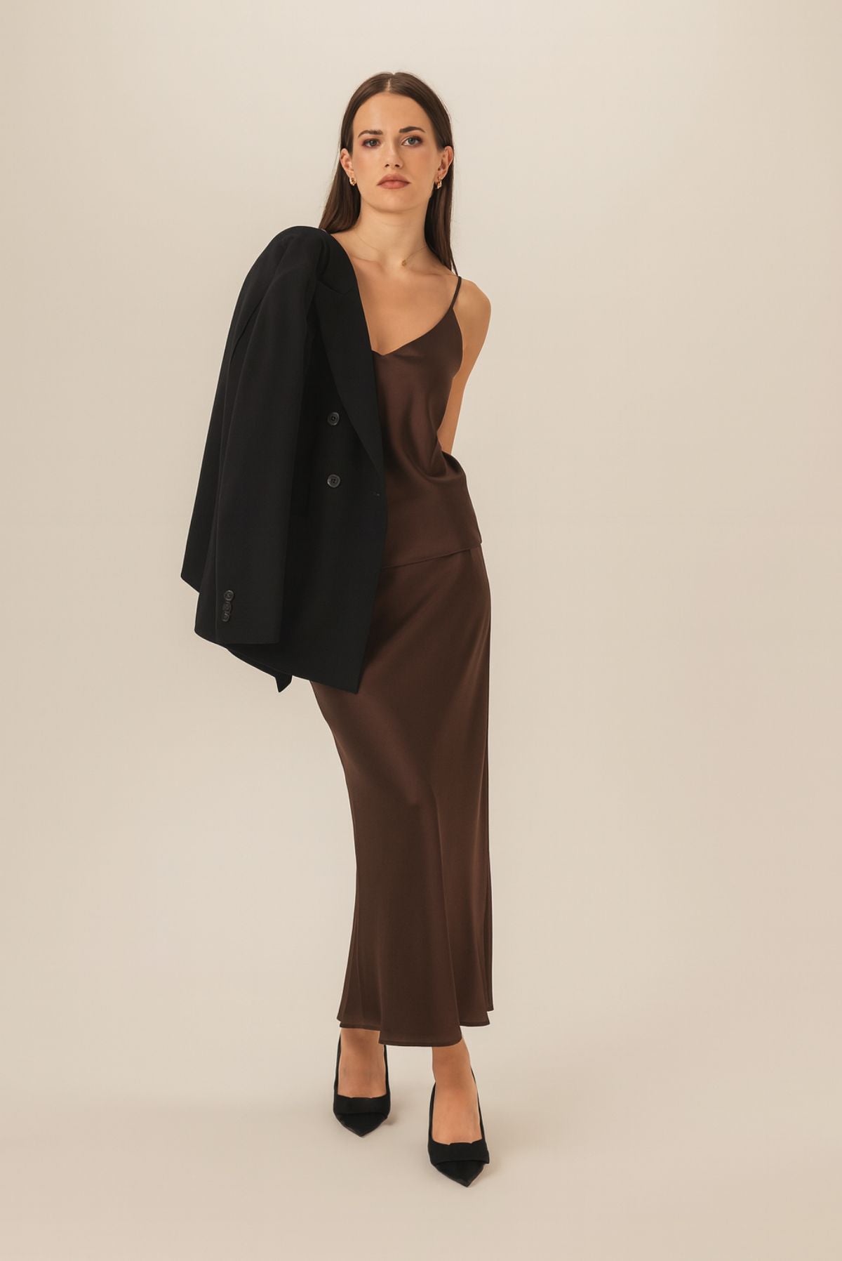 Spódnica midi z wiskozy Lionelle 02