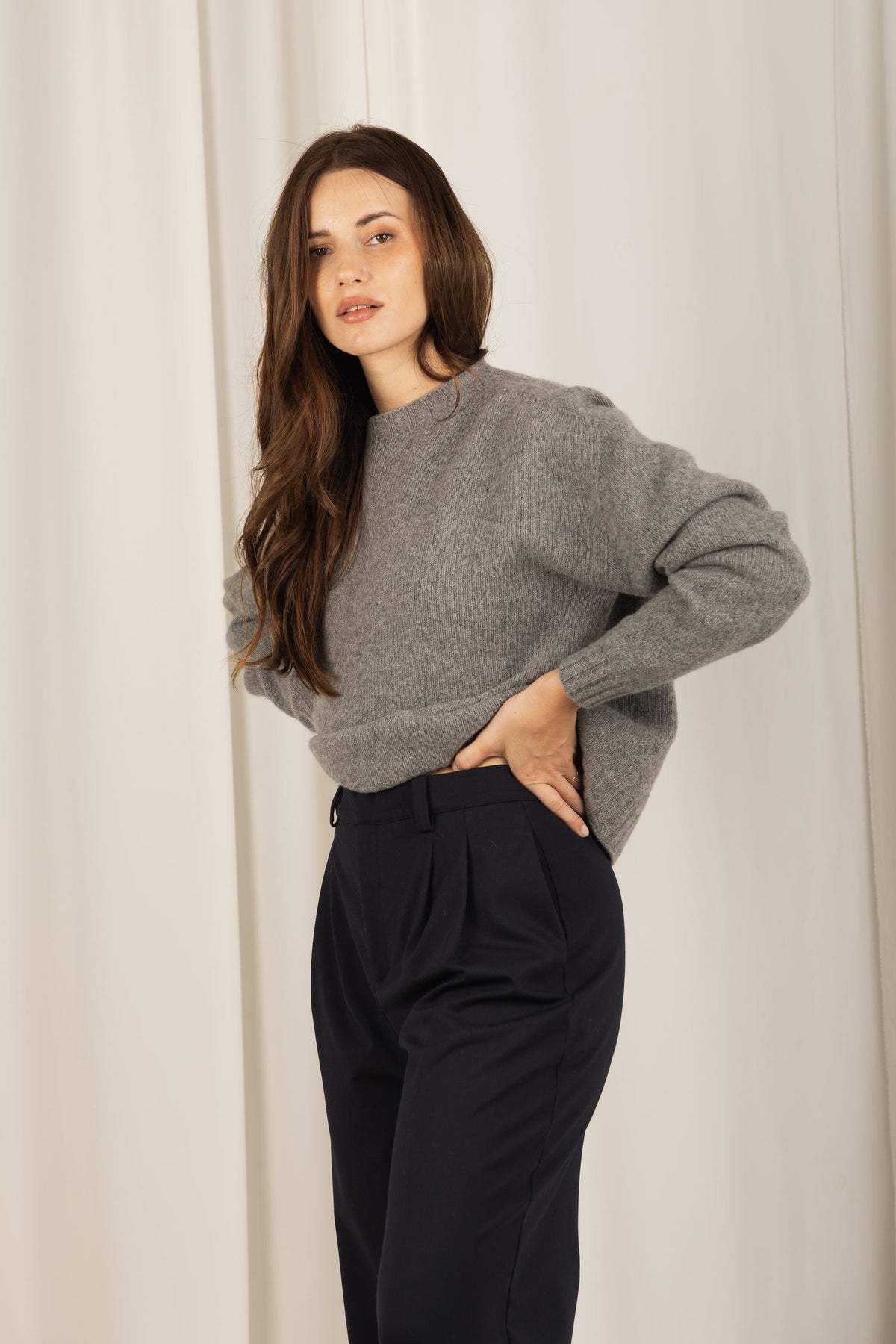Wełniany Sweter Olmera - 100% wełna merino superfine