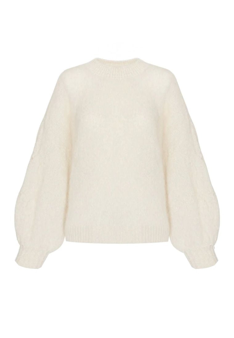 Bardzo puszysty sweter z moheru Sky