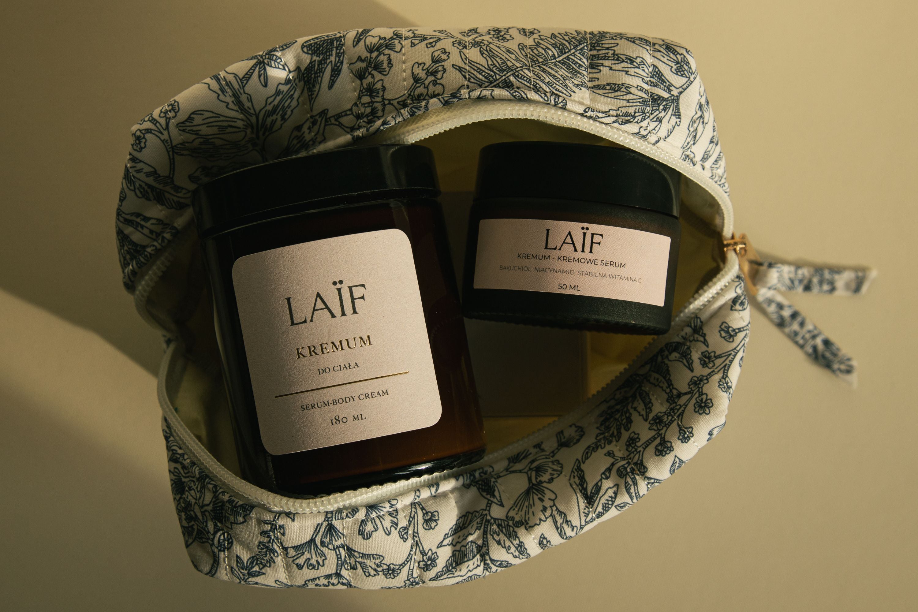 Kremum z olejem konopnym, kremowe serum do ciała - LAIF