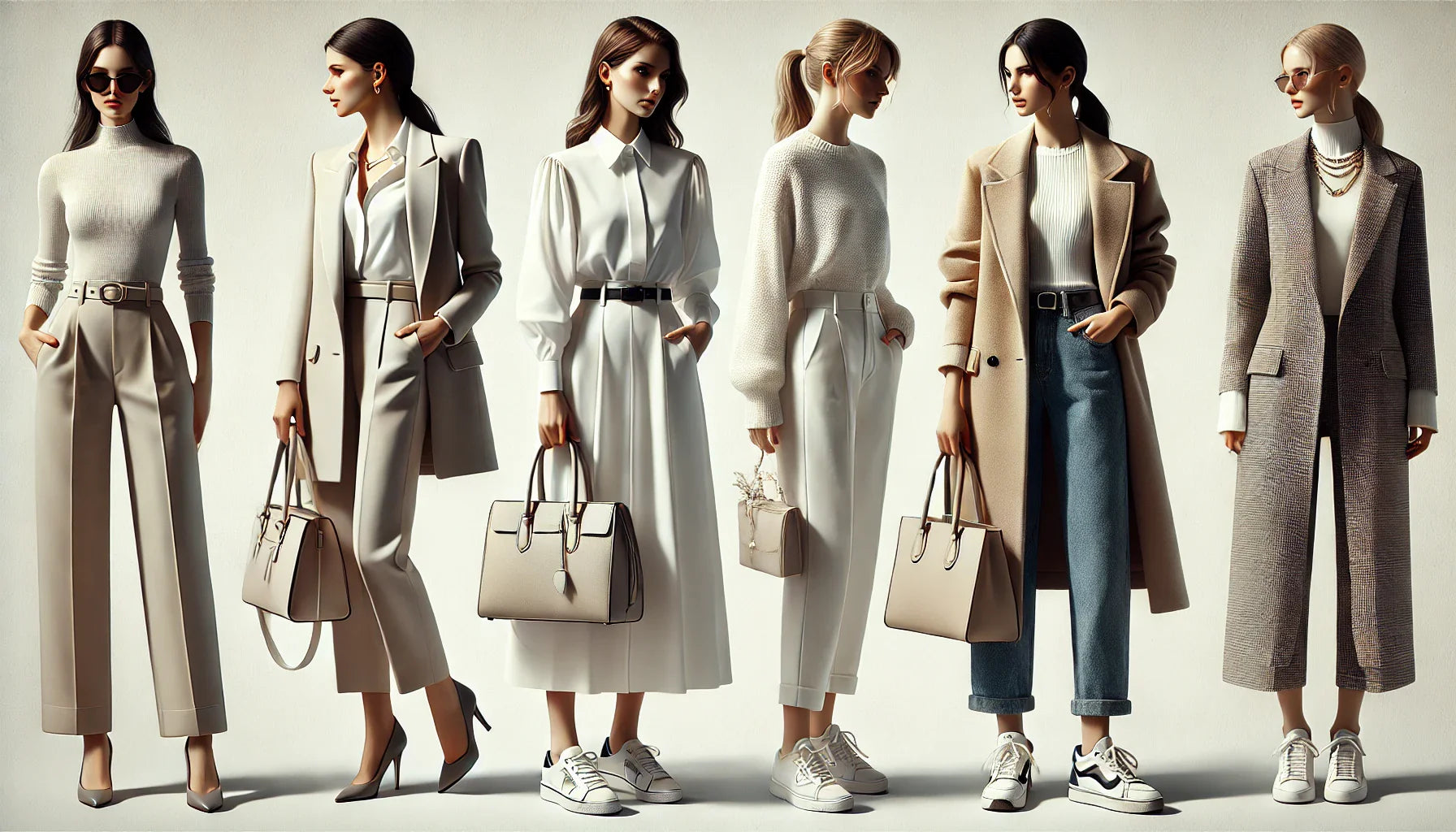Kobiety w stylizacjach Smart Casual
