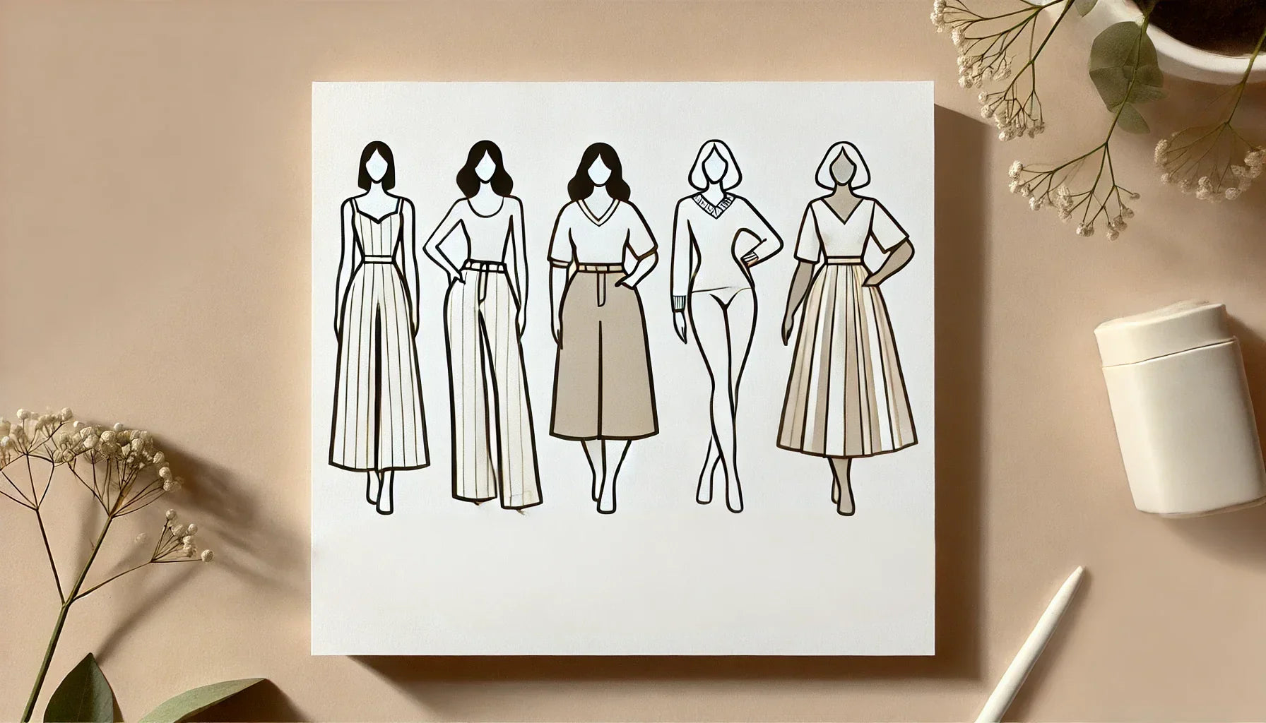 Kobiety o różnych typach figury