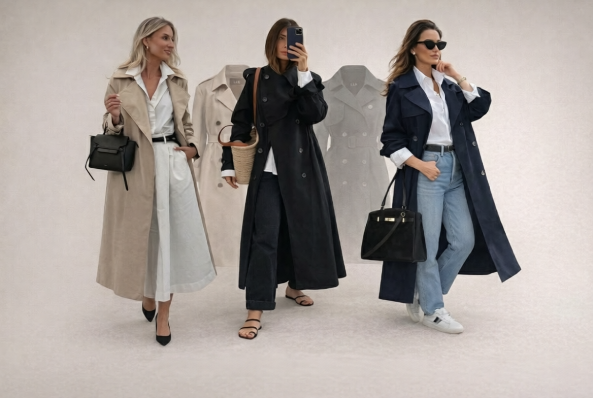 Jak stylizować trencz damski