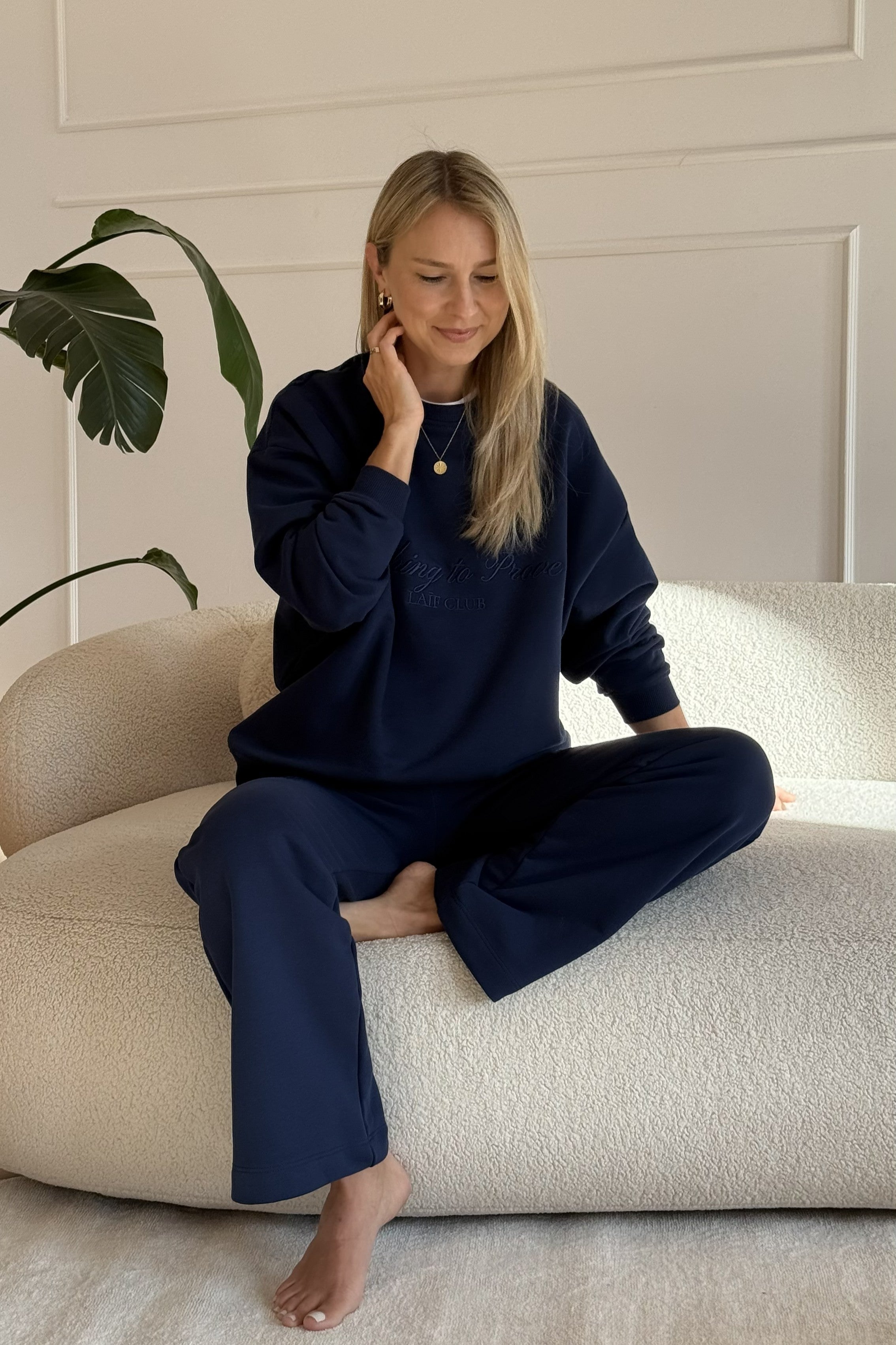 Bluza dresowa Laif-O-Lounge Crew - LAÏF x Olga Urbanowicz