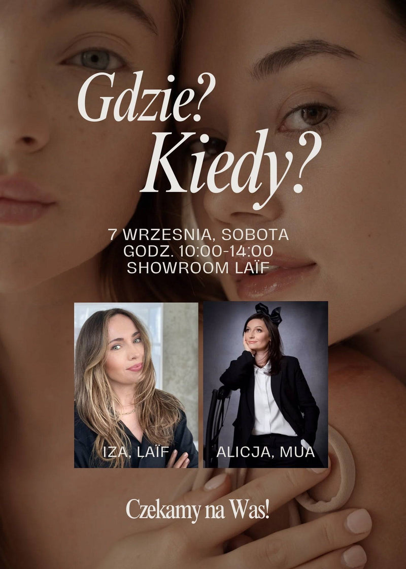 EVENT: Kurs makijażu dziennego z Alicją Gąsior w showroomie LAÏF