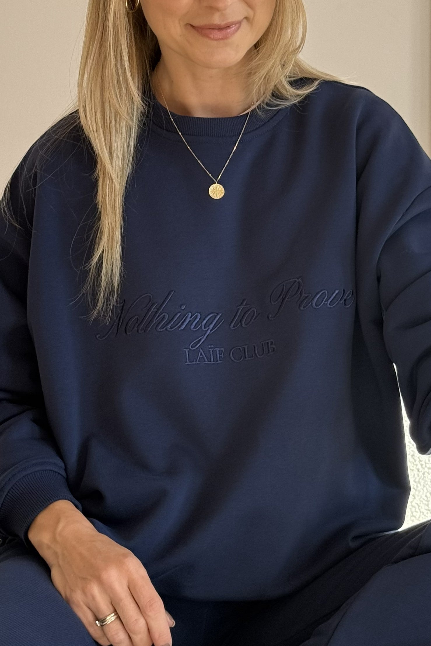 Bluza dresowa Laif-O-Lounge Crew - LAÏF x Olga Urbanowicz