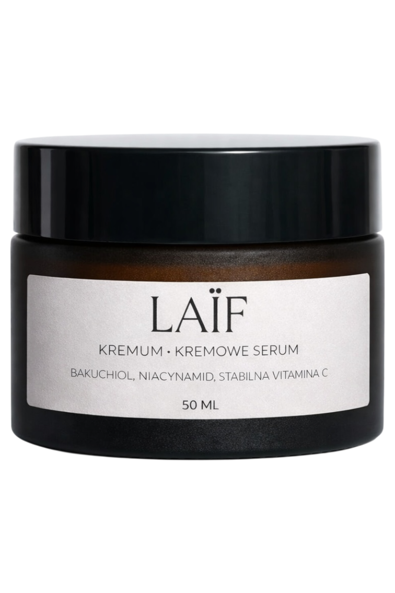 KREMUM - kremowe serum Bakuchiol, Witamina C, Niacynamid - Laïf