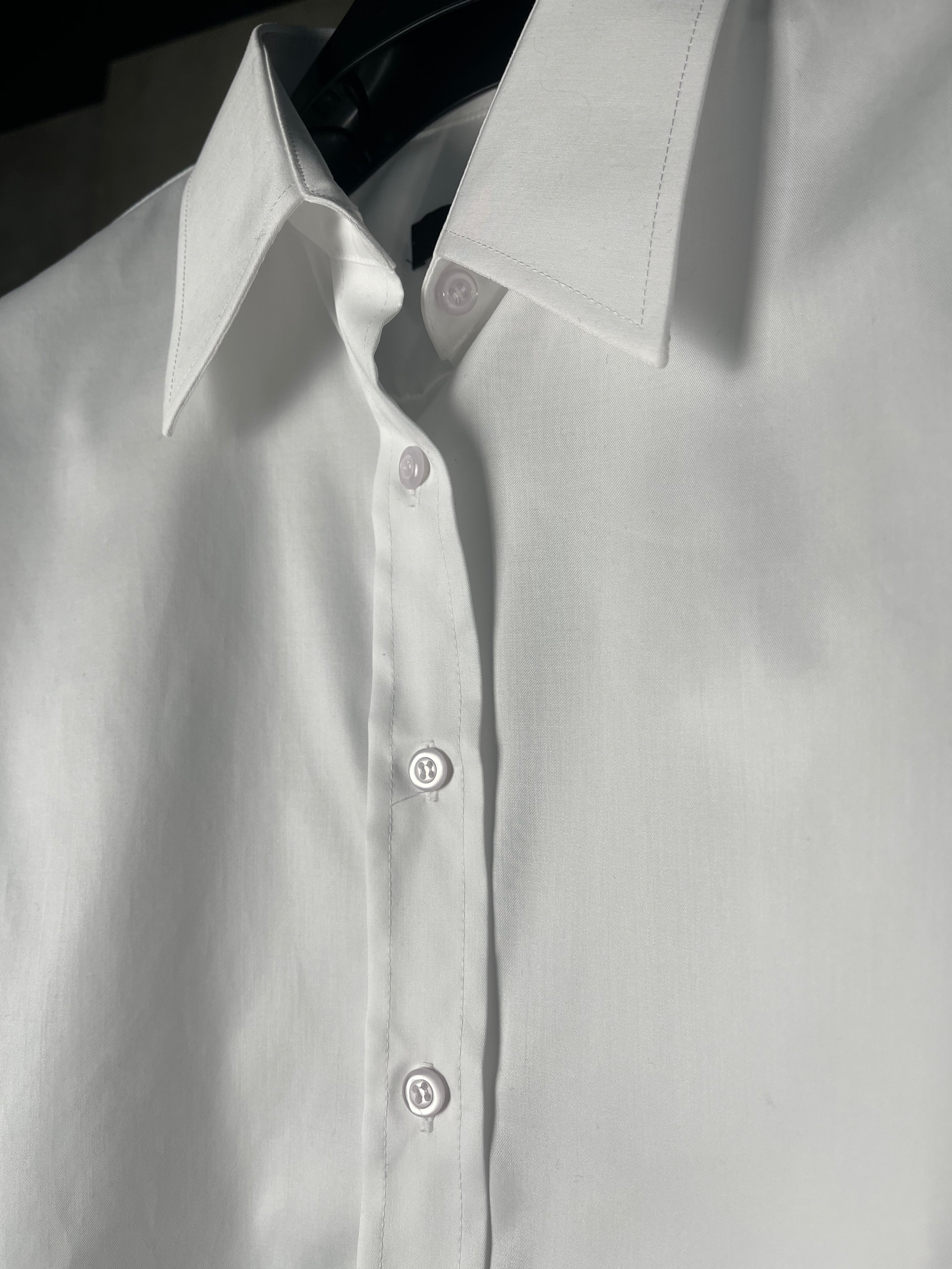 Klasyczna biała koszula damska... jak męska - Boyfriend