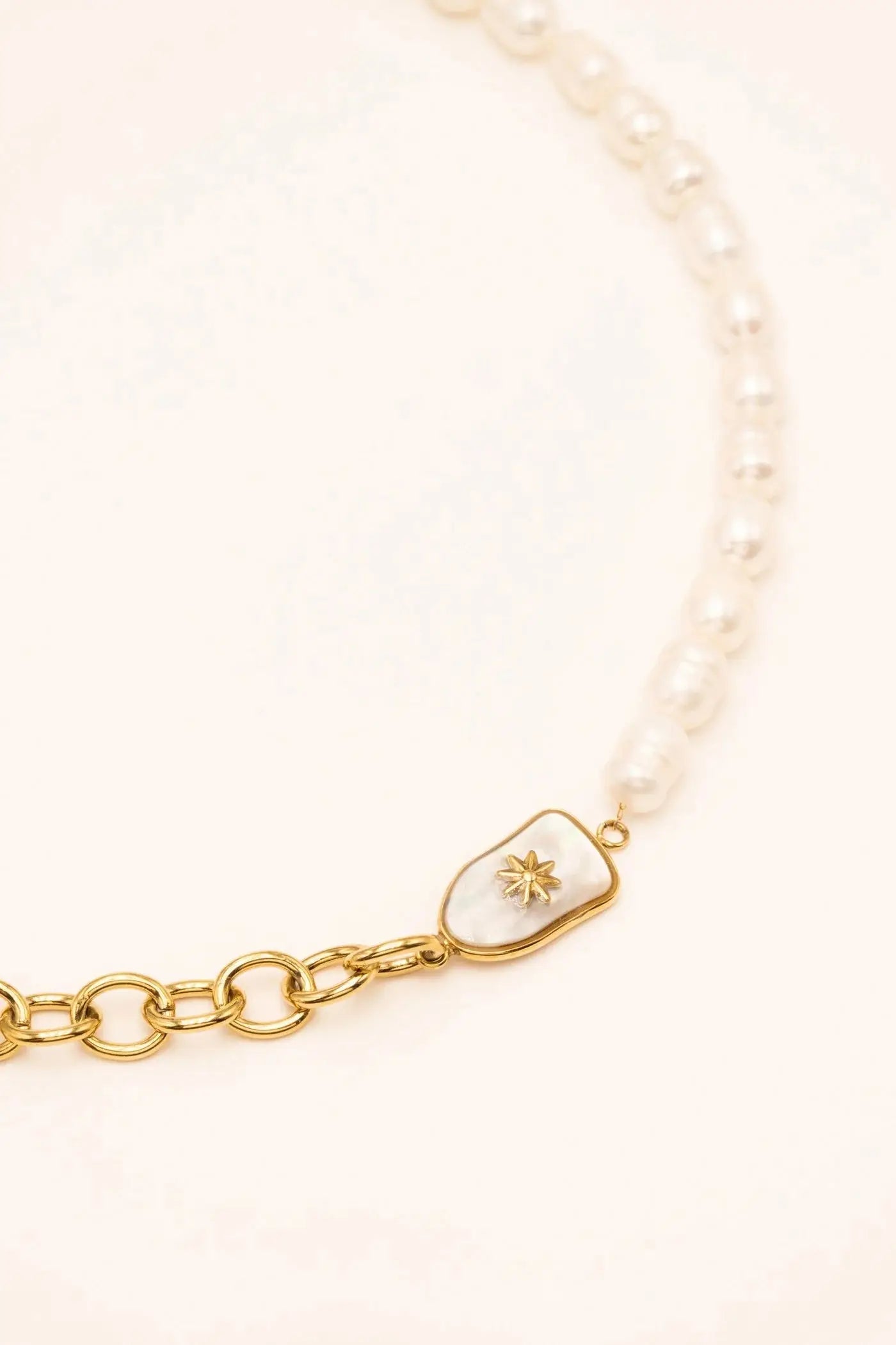 Naszyjnik / kolia Vinciane - perły słodkowodne