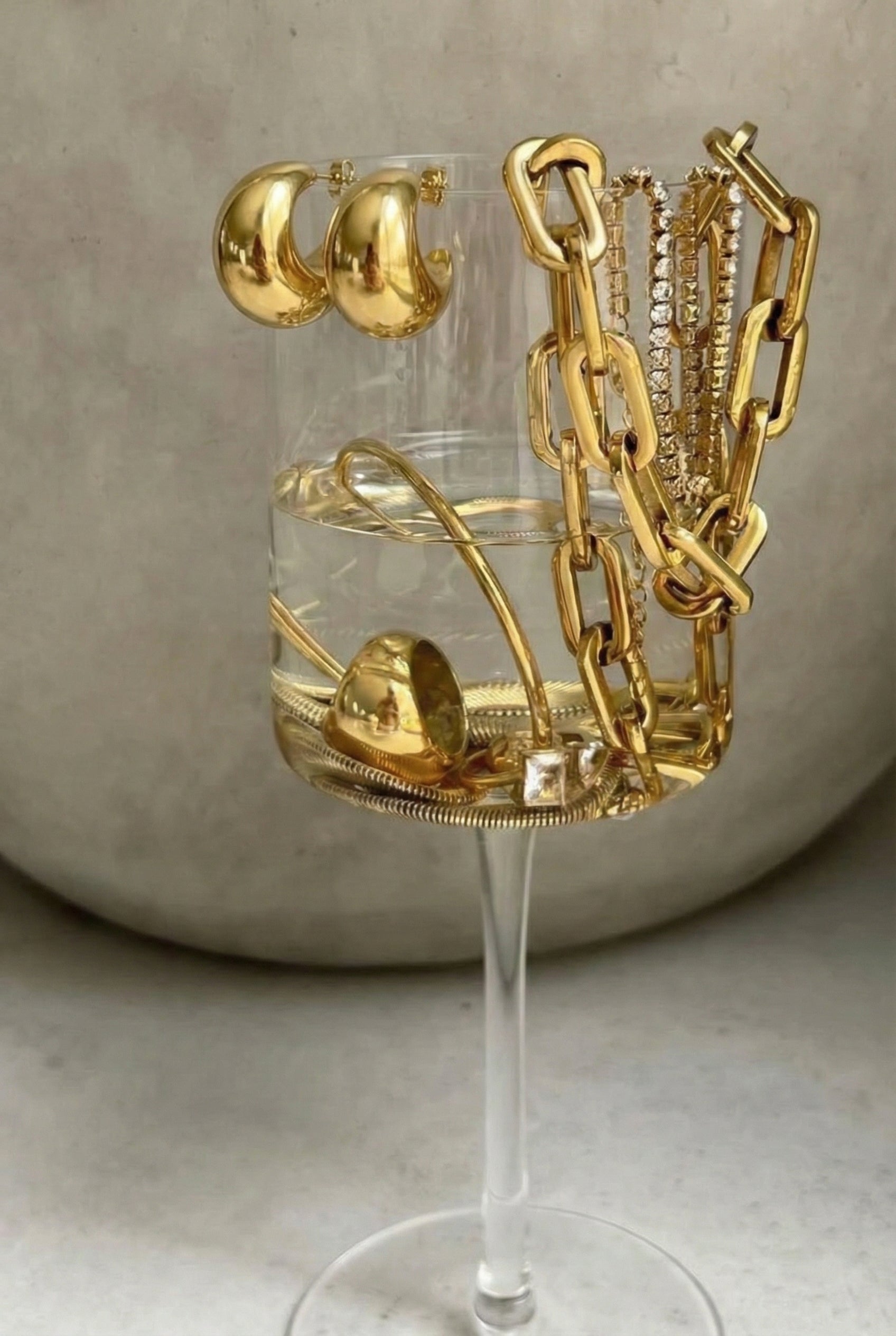 Kolczyki półksiężyce Lune