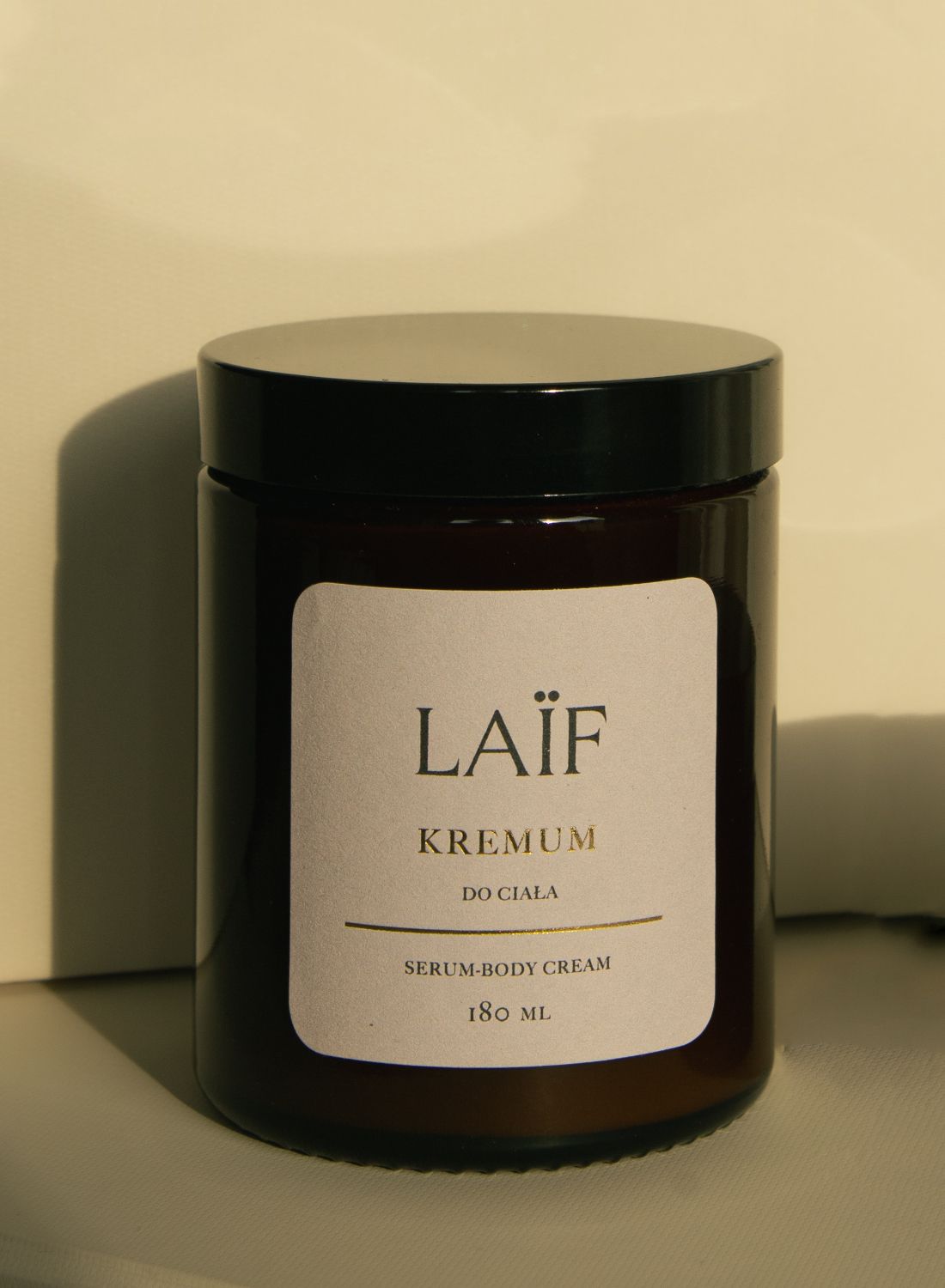 Kremum z olejem konopnym, kremowe serum do ciała - LAIF