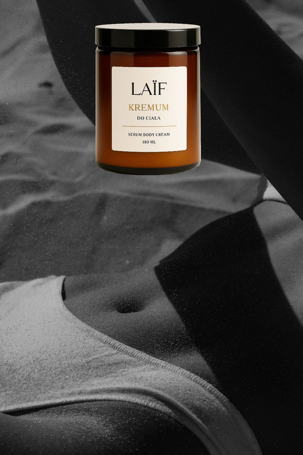 Kremum z olejem konopnym, kremowe serum do ciała - LAIF