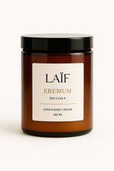 Kremum z olejem konopnym, kremowe serum do ciała - LAIF