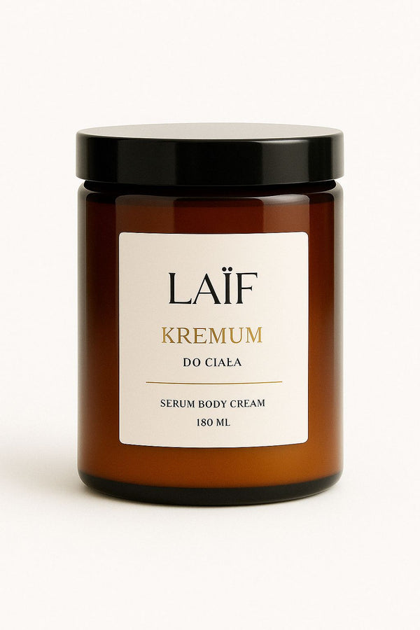Kremum z olejem konopnym, kremowe serum do ciała - LAIF