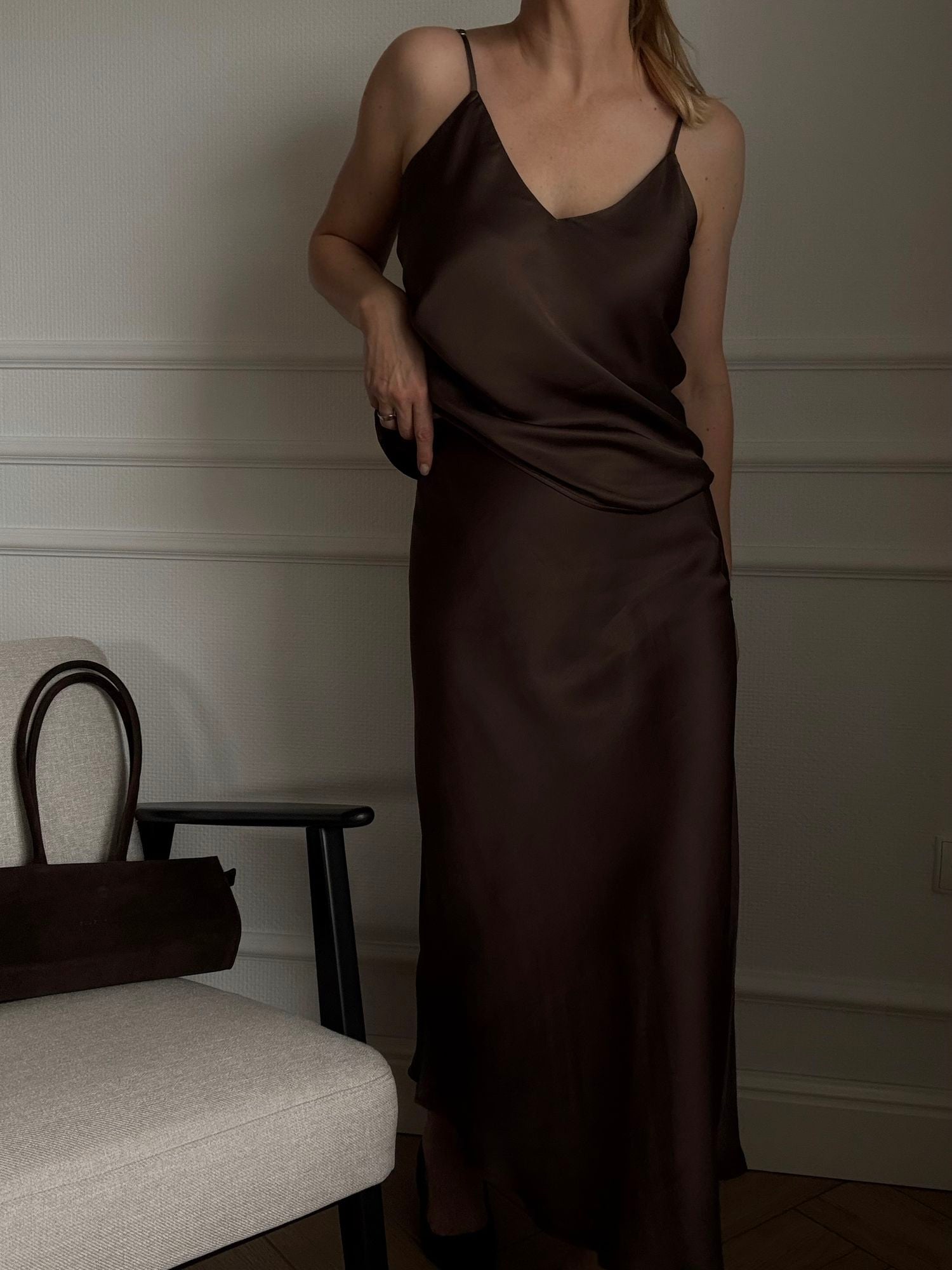 Top z wiskozy na ramiączkach - Lionelle