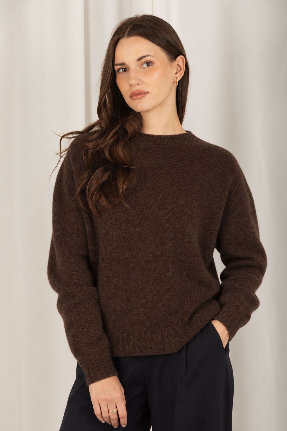 Wełniany Sweter Olmera - 100% wełna merino superfine