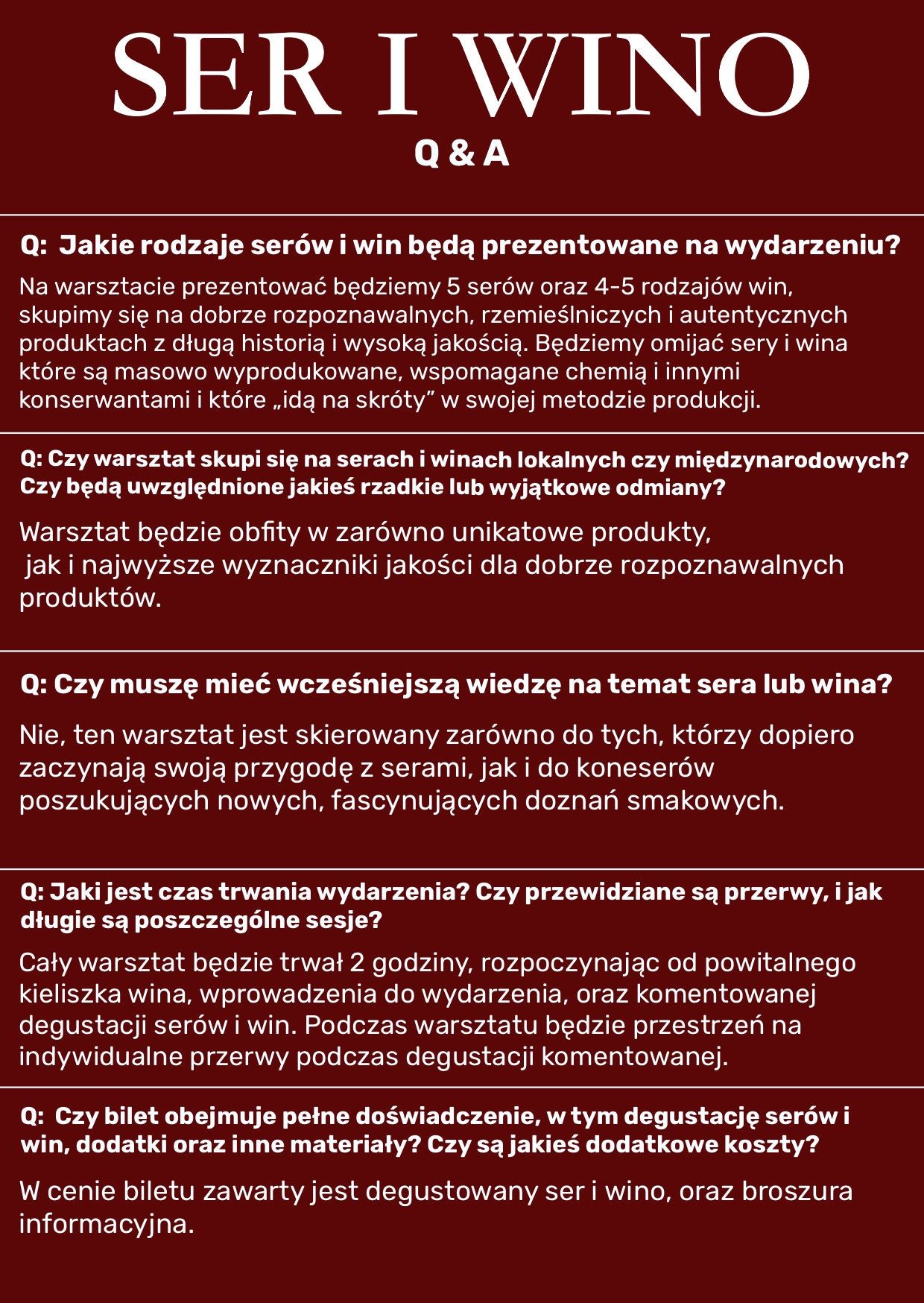 EVENT: Ser i Wino - Fromażeria w Showroomie LAIF