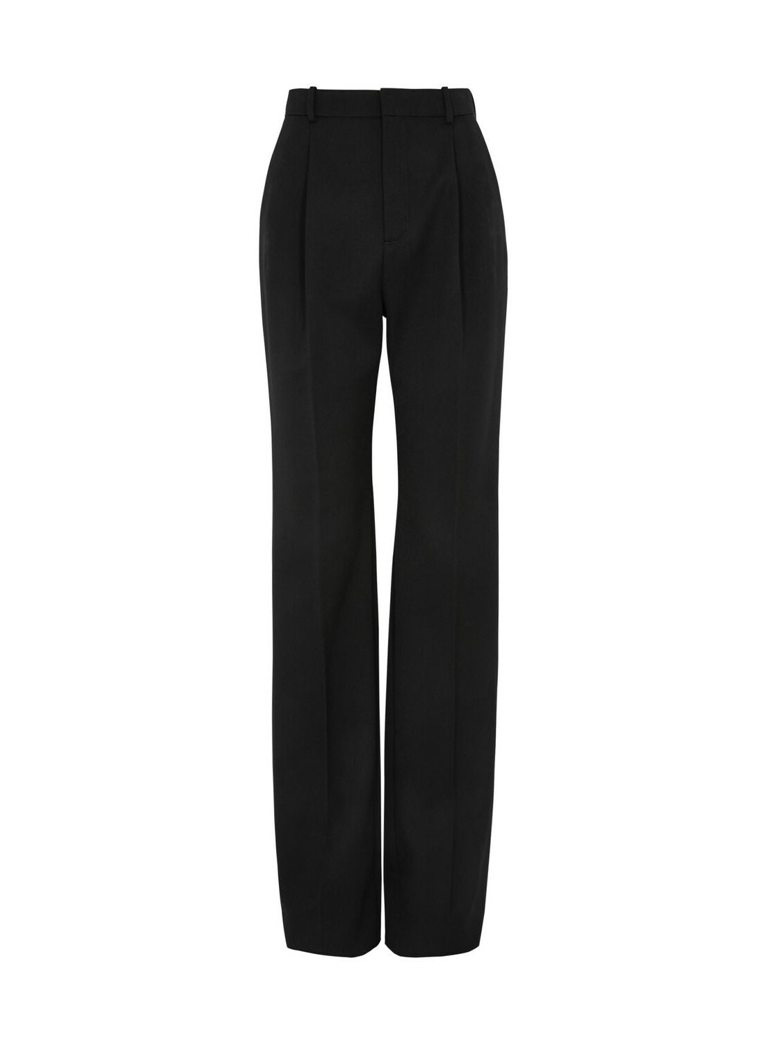 Klasyczne czarne spodnie wide leg Gloria