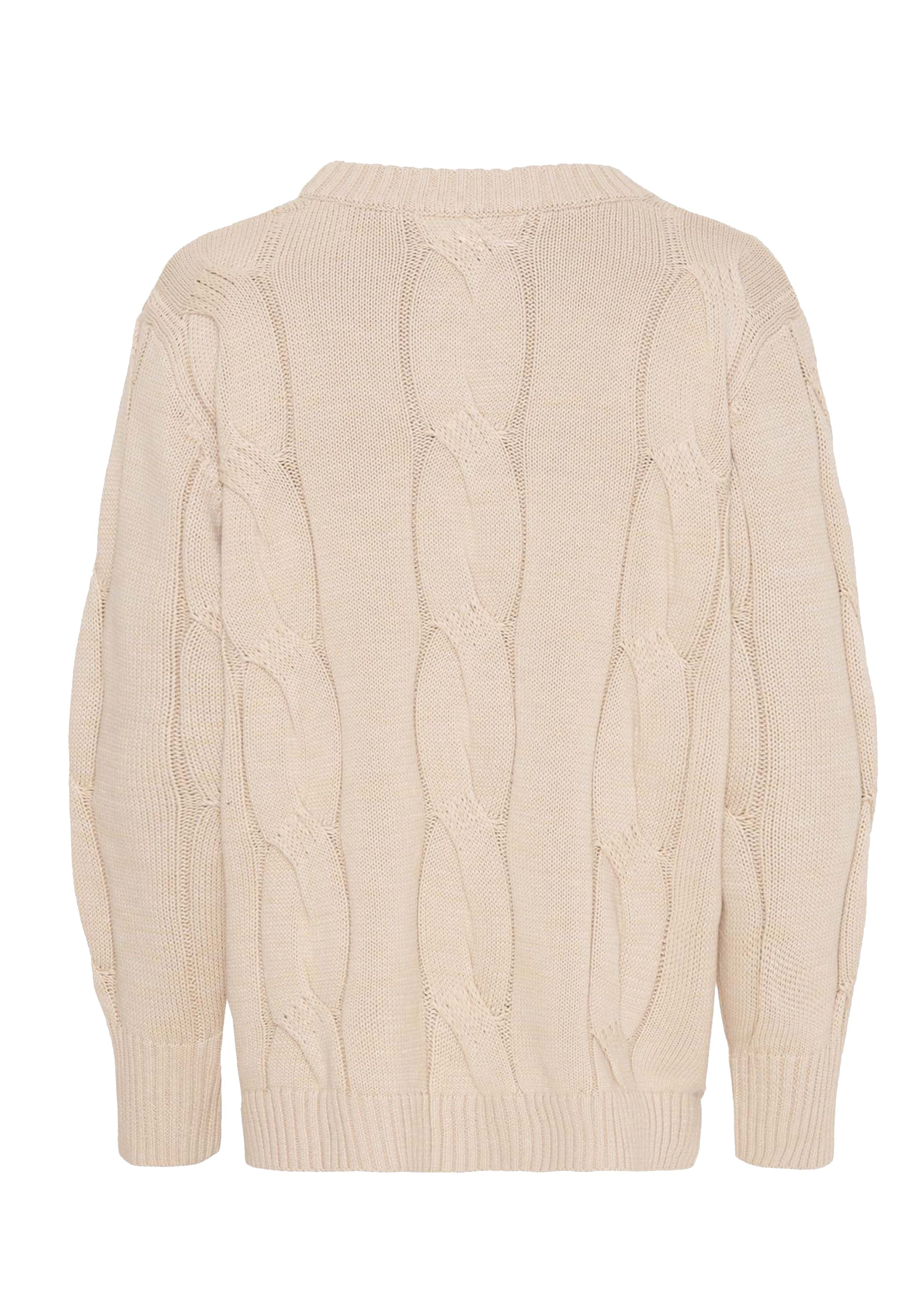 Klasyczny damski sweter w stylu old money HENRY