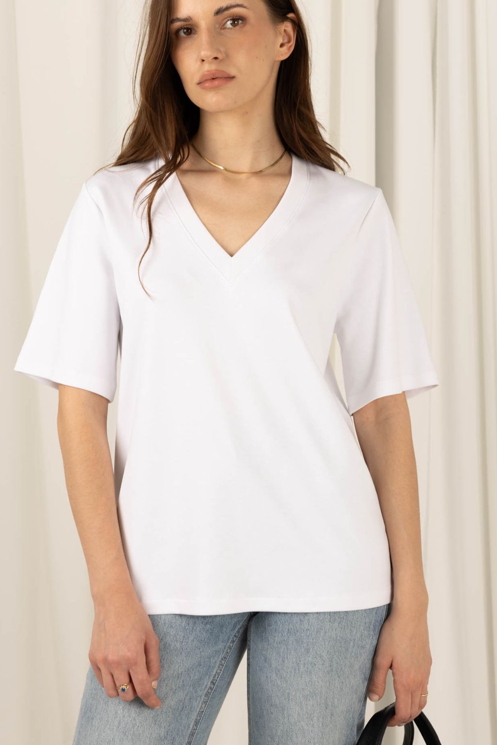 Bawełniany T-shirt damski UNICA V Premium